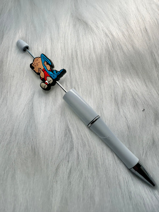 Focal Bead Little Boy with Blanky