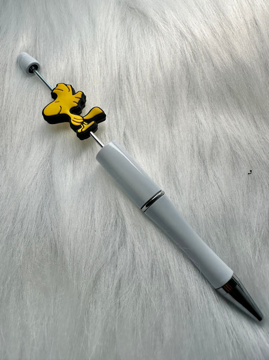 Focal Bead Yellow Birdie