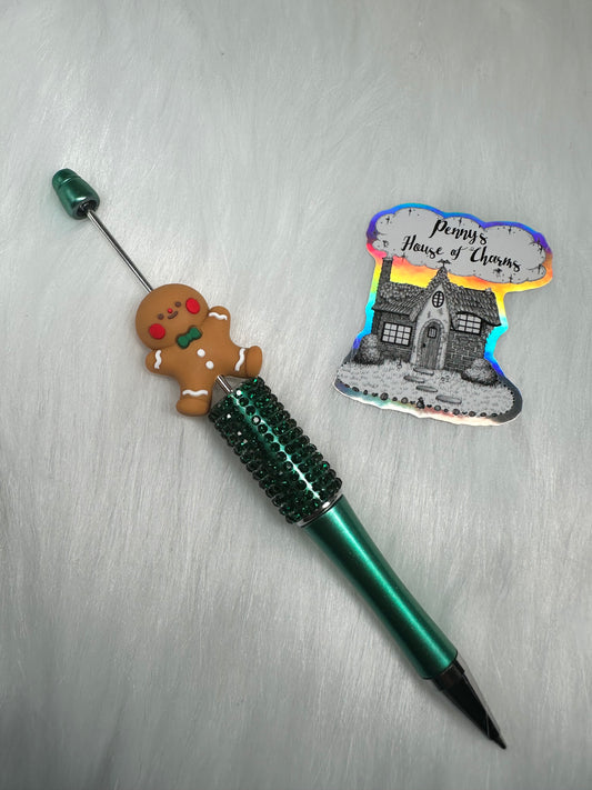 Focal Bead Gingerbread Man