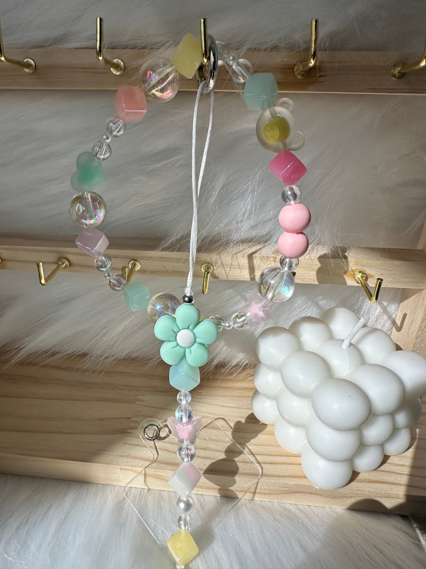 2-in-1 Multicolor Pastel Teal Daisy