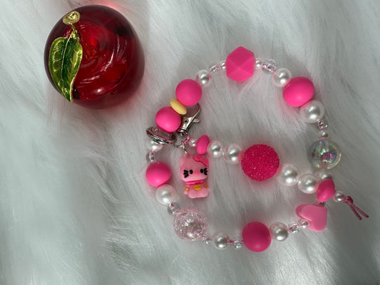 Kitty Pink Astro w Bow