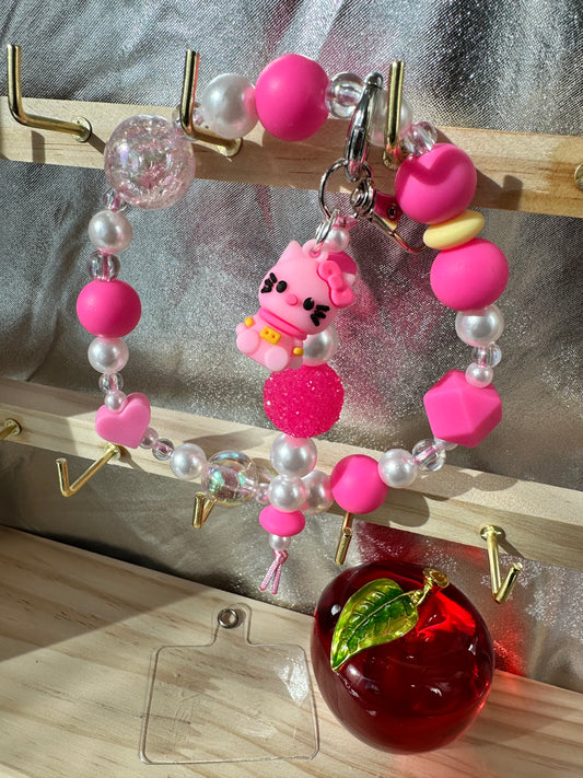Kitty Pink Astro w Bow