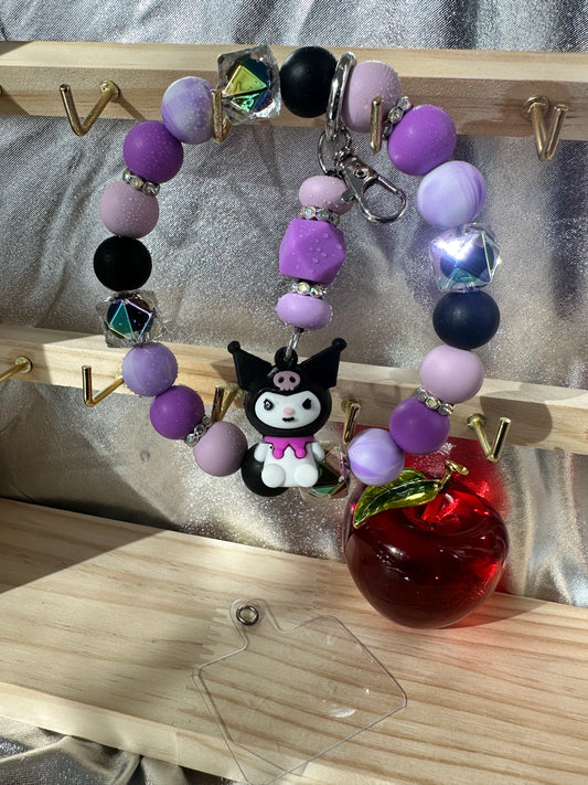 Skull Bunny Purple Galaxy