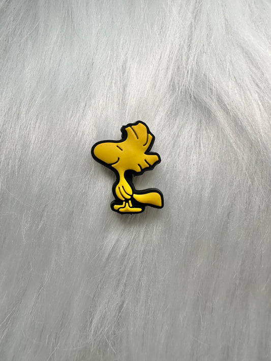 Focal Bead Yellow Birdie