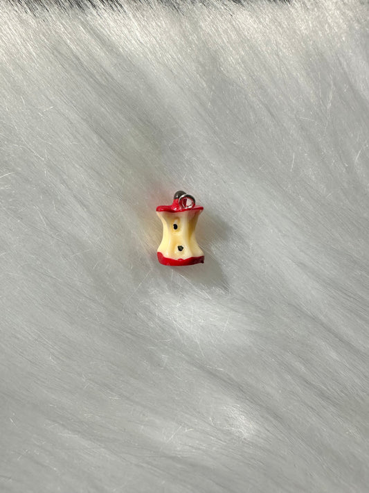 Charm-Red Bitten Apple