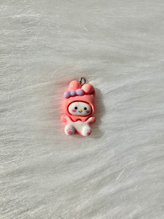Charm-Cutesy My Bunny Pink