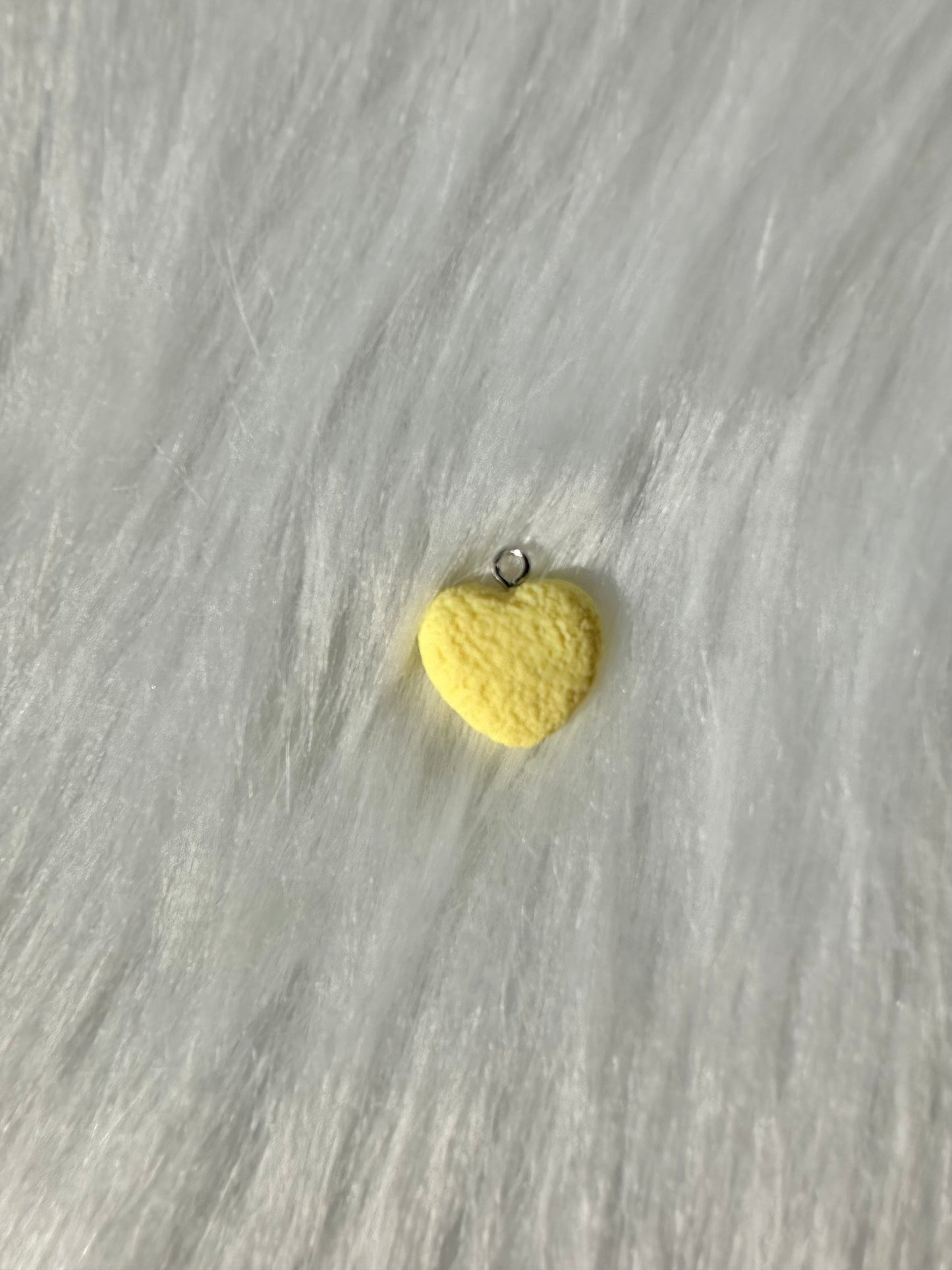 Charm-Cookie Heart Yellow