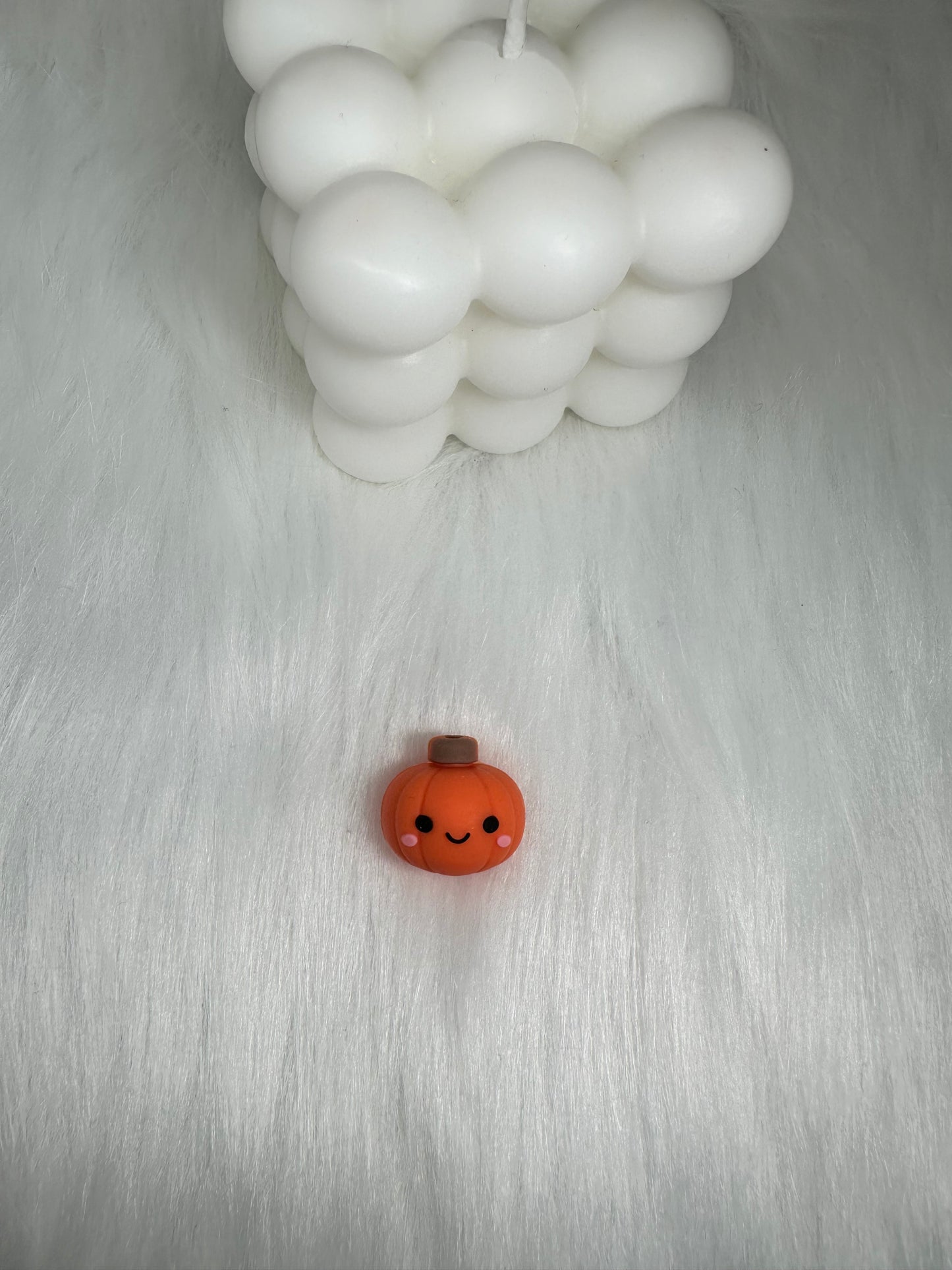 Focal Bead Pumpkin Head