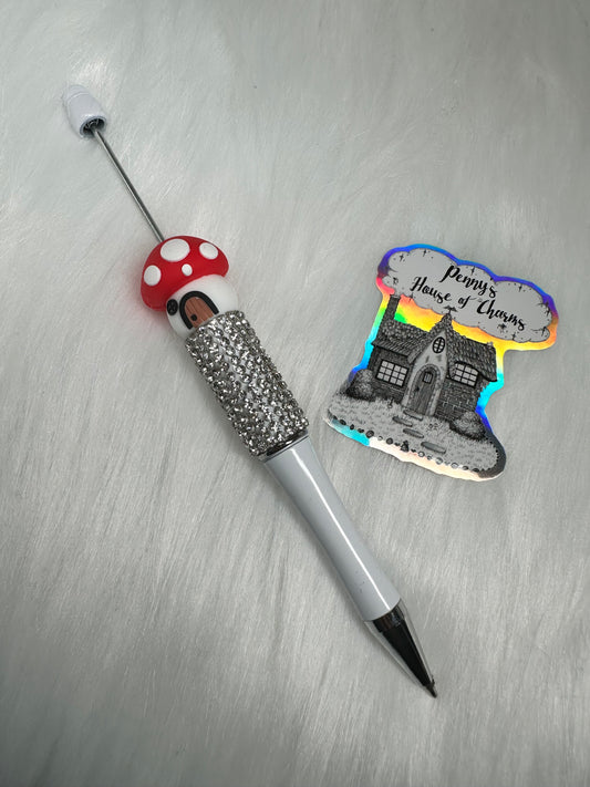Focal Bead Mushroom
