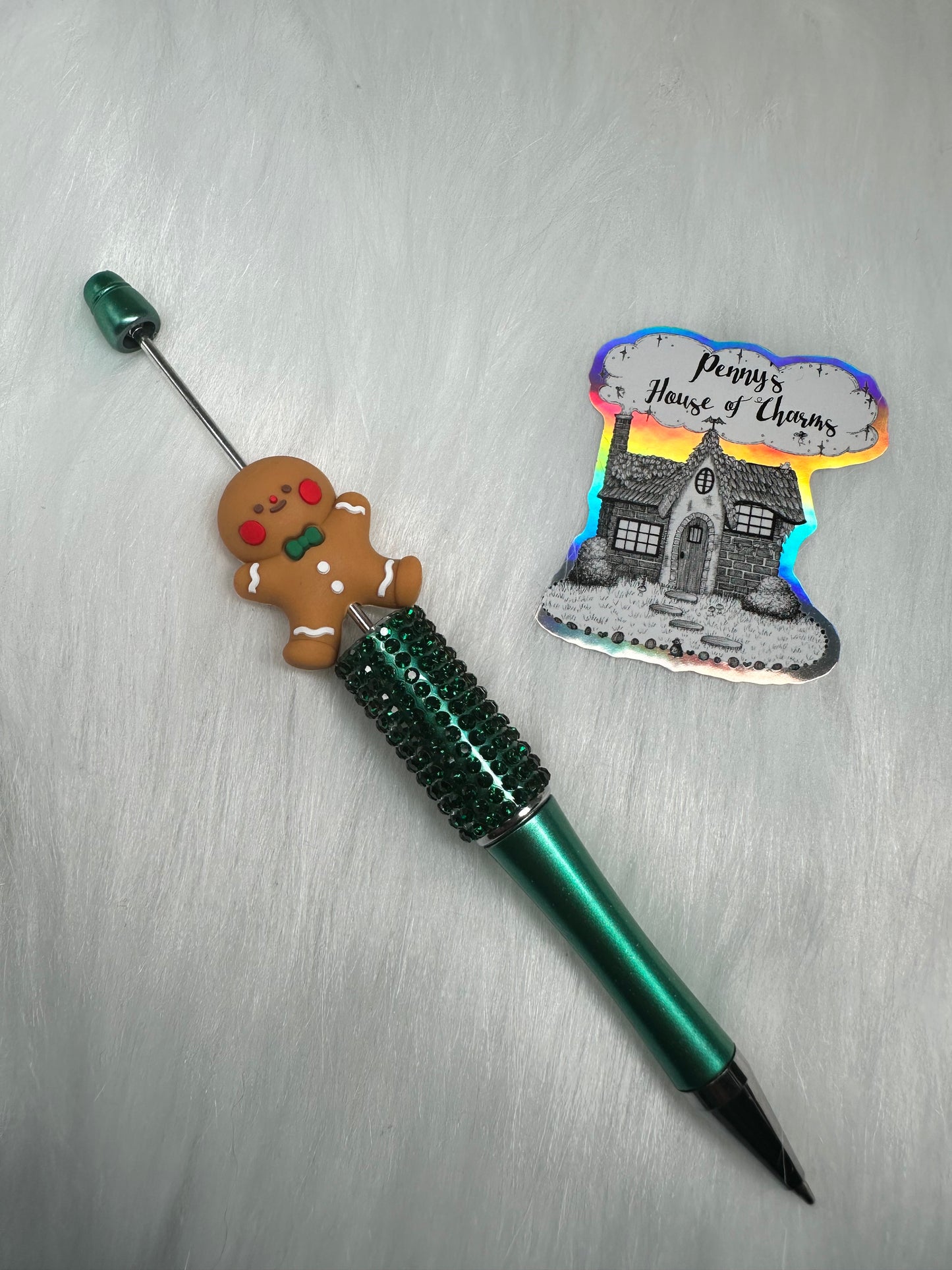 Focal Bead Gingerbread Man