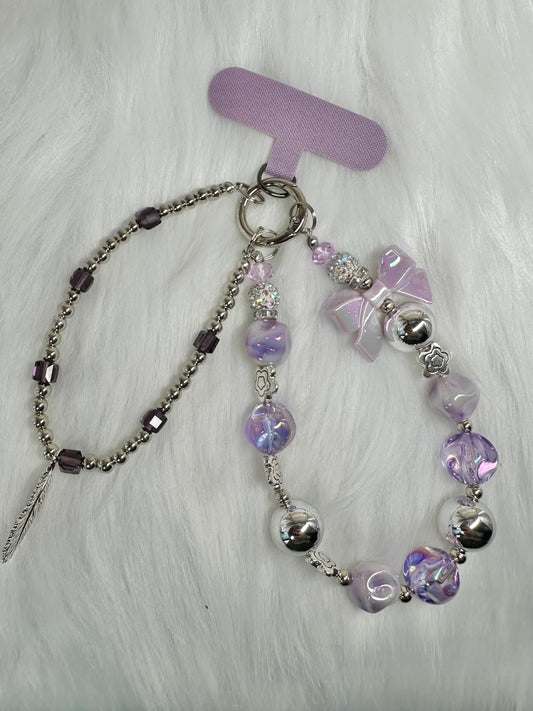 Wristlet Versatile Accessory-Chic Girl Purple