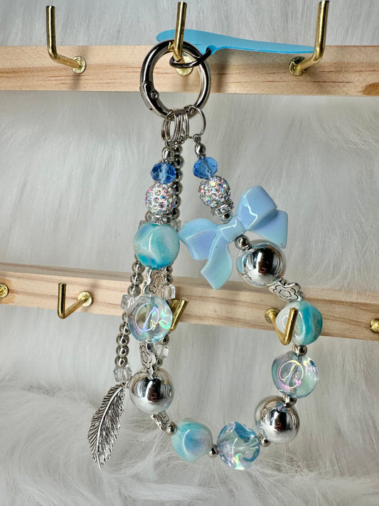 Wristlet Versatile Accessory-Chic Girl Blue