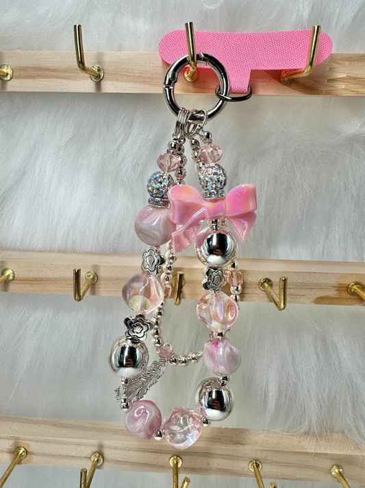 Wristlet Versatile Accessory-Chic Girl Pink