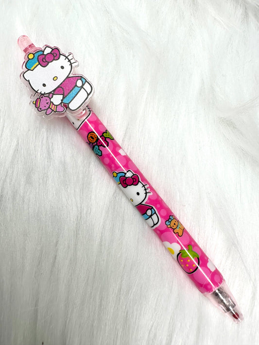 Pen - Teddy Bear Cutesy Kitty