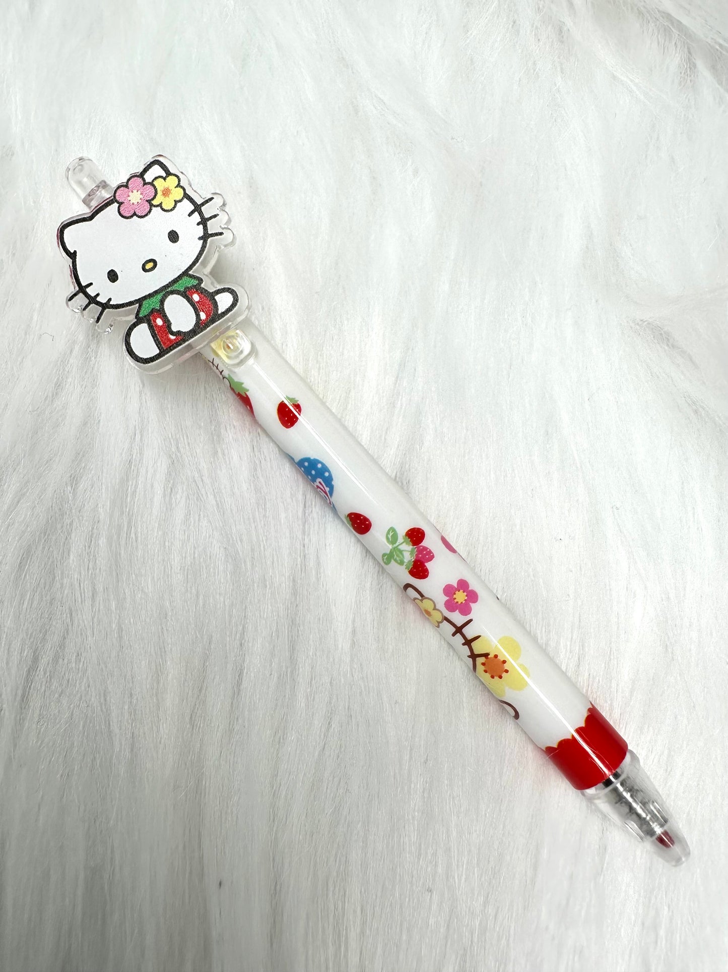 Pen - Strawberry Cutesy Kitty