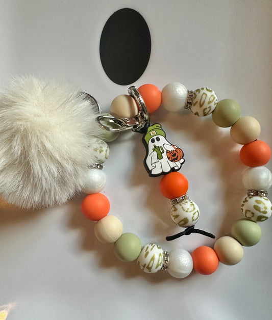 Boo Ghost Camie Keychain & Wristlet