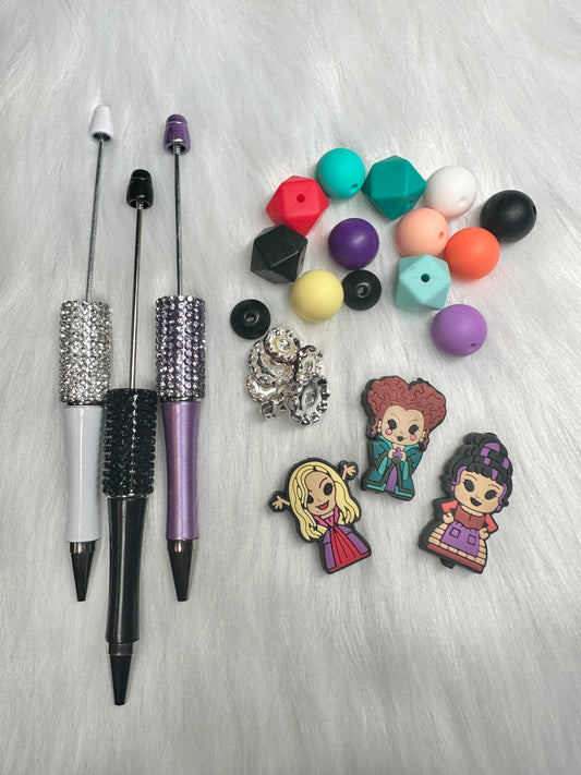3 PC 'The Sisters' Focal Bead Pen Set